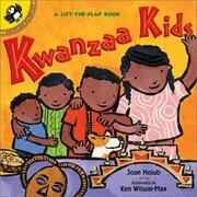 Book cover for "Kwanzaa Kids" by Joan Holub