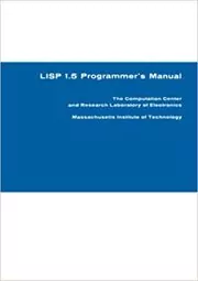 LISP 1.5 Programmer's Manual