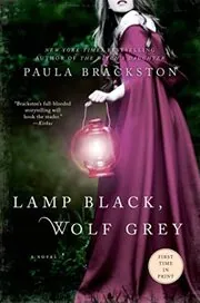 Book cover for "Lamp Black, Wolf Grey" by Paula PJ Brackston