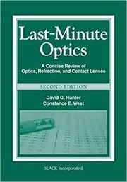 Book cover for "Last-Minute Optics" by David G. Hunter