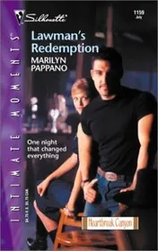 Book cover for "Lawman's Redemption" by Marilyn Pappano