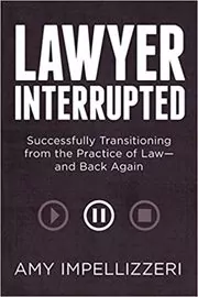 Book cover for "Lawyer Interrupted" by Amy Impellizzeri