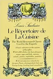 Book cover for "Le Repertoire De La Cuisine" by Louis Saulnier