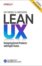 Book cover for "Lean UX" by Jeff Gothelf and Josh Seiden