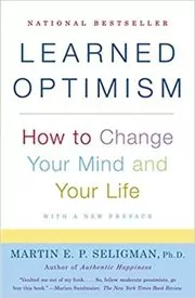 Book cover for "Learned Optimism" by Martin E.P. Seligman