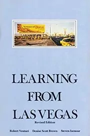 Book cover for "Learning from Las Vegas" by Robert Venturi