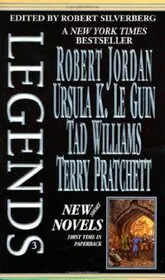Book cover for "Legends 3" by Robert Silverberg