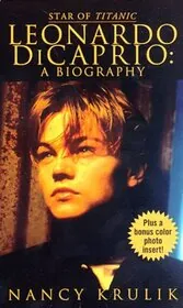 Book cover for "Leonardo DiCaprio" by Nancy Krulik