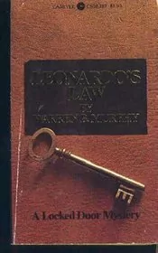 Book cover for "Leonardo's Law" by Warren Murphy