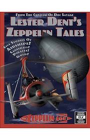 Book cover for "Lester Dent's Zeppelin Tales" by Lester Dent
