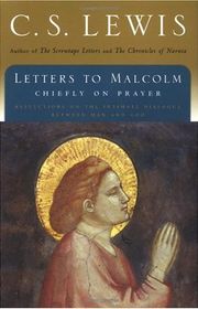 Book cover for "Letters to Malcolm" by C. S. Lewis