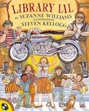 Book cover for "Library Lil" by Suzanne Williams