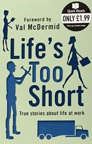 Book cover for "Life's Too Short" by Val McDermid