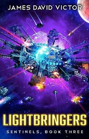 Book cover for "Lightbringers" by James David Victor