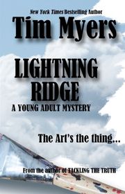 Book cover for "Lightning Ridge" by Tim Myers