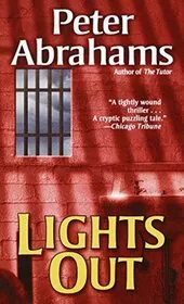 Book cover for "Lights Out" by Peter Abrahams