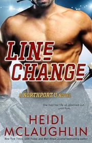 Book cover for "Line Change" by Heidi McLaughlin