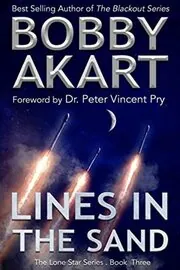Book cover for "Lines in the Sand" by Bobby Akart