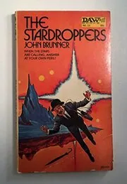 Book cover for "Listen! The Stars! / The Stardroppers" by John Brunner