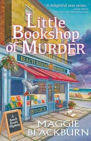 Book cover for "Little Bookshop of Murder" by Mollie Cox Bryan