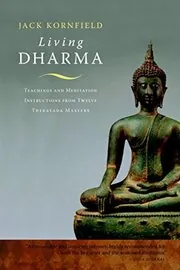 Book cover for "Living Dharma"
