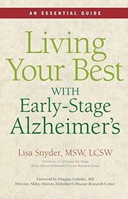 Book cover for "Living Your Best With Early-Stage Alzheimer's" by Lisa Snyder