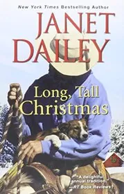 Book cover for "Long, Tall Christmas" by Janet Dailey