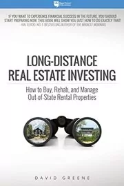 Book cover for "Long-Distance Real Estate Investing" by David M Greene