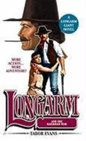 Book cover for "Longarm and the Railroad War" by Tabor Evans