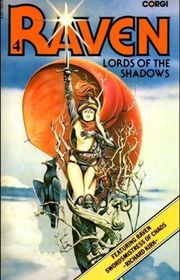 Book cover for "Lords of the Shadows" by Robert Holdstock