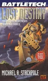 Book cover for "Lost Destiny" by Michael A Stackpole