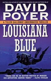 Book cover for "Louisiana Blue" by David Poyer