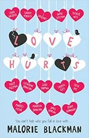 Book cover for "Love Hurts" by Malorie Blackman