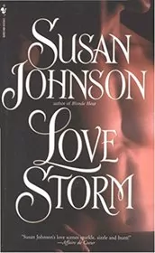 Book cover for "Love Storm" by Susan Johnson