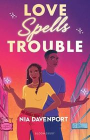 Book cover for "Love Spells Trouble" by NE Davenport
