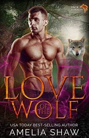Book cover for "Love of the Wolf" by Amelia Shaw