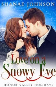 Book cover for "Love on a Snowy Eve"