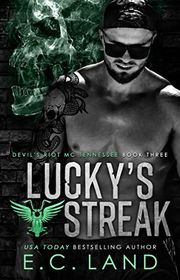 Book cover for "Lucky's Streak" by EC Land