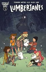 Book cover for "Lumberjanes #14" by Noelle Stevenson