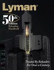 Book cover for "Lyman Reloading Handbook" by Thomas Griffin