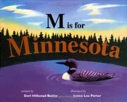 Book cover for "M Is For Minnesota" by Dori Hillestad Butler