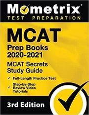 Book cover for "MCAT Prep Books 2020-2021" by Mometrix