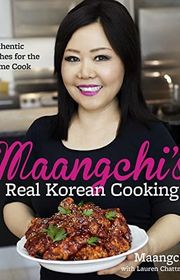 Book cover for "Maangchi's Real Korean Cooking" by Maangchi