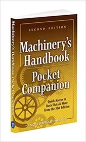 Book cover for "Machinery's Handbook" by Richard Pohanish