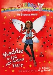 Book cover for "Maddie the Fun and Games Fairy" by Daisy Meadows