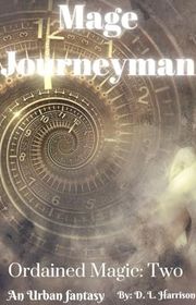 Book cover for "Mage Journeyman" by DL Harrison