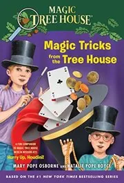Book cover for "Magic Tricks from the Tree House" by Mary Pope Osborne
