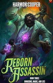 Book cover for "Magic, Dungeons, and Lies" by Harmon Cooper