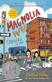 Book cover for "Magnolia Wu Unfolds It All" by Chanel Miller