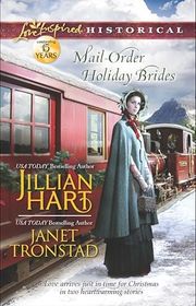 Book cover for "Mail-Order Holiday Brides" by Janet Tronstad